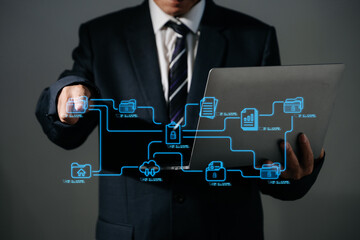 Security of future technology and Cybernetics on the Internet technology against digital cyber...