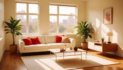 Photo interior modern design room 3d illustration