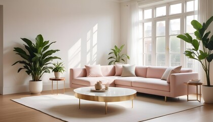 Photo interior modern design room 3d illustration