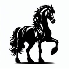Obraz premium animals silhouette