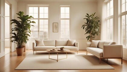 Photo interior modern design room 3d illustration