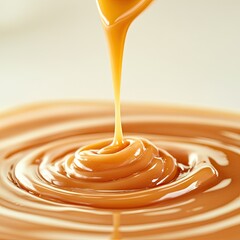 Caramel sauce pouring (3)