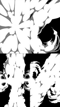 Hand Drawn Cartoon Anime Smoke Transition Pack