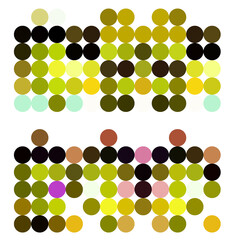 abstract background with colorful circles