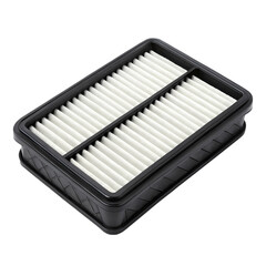 HighQuality Car Air Filter Clean Air for Your Engine isolated on transparent background