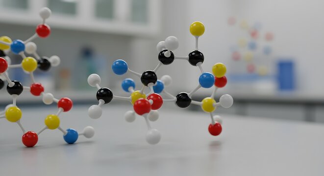 Molecular Model Structures in a Science Lab