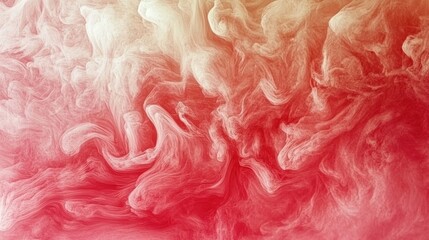 Abstract depiction of swirling, colorful liquid patterns.