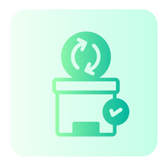 replacement gradient icon