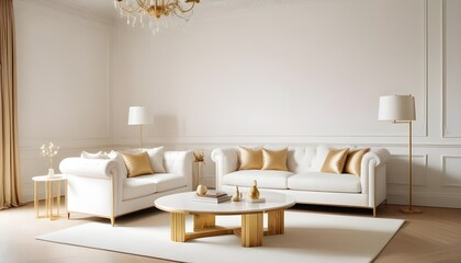 Photo interior modern design room 3d illustration