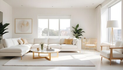Photo interior modern design room 3d illustration