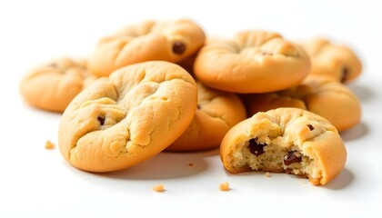cookies isolated on white background