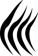 Wild Thorn Tribal Tattoo Illustration