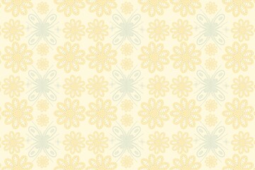 Floral pattern composition design abstract fabric pattern background