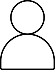  User Account shopping online outline icon