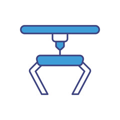 3D Furniture Icon vector stock illustration