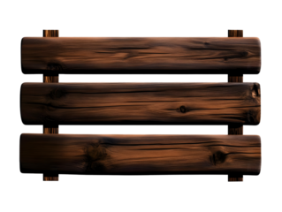 Vintage Wooden Sign Background Illustration