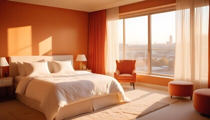 Photo interior modern design room 3d illustration