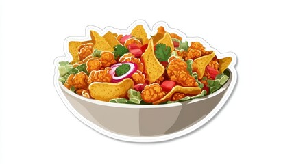 Colorful Salad Bowl