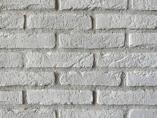 白いレンガの壁、背景素材