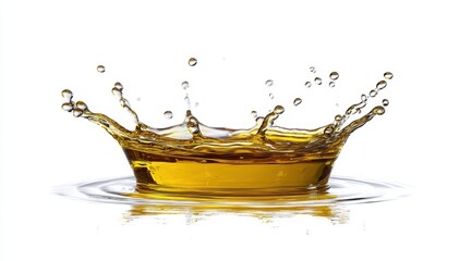 Golden liquid splash (1)