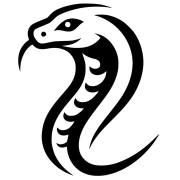 Anaconda logo silhouette