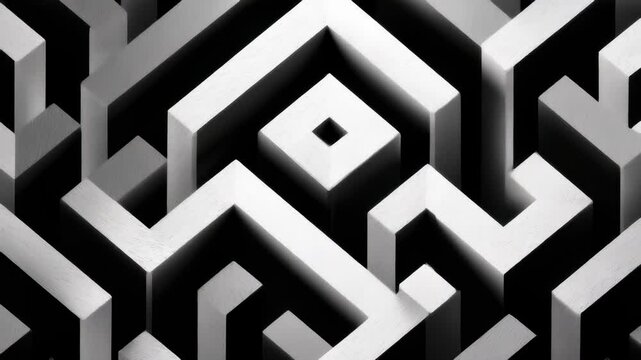 Rotating Geometric Center with Pulsing Light