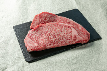 黒毛和牛のサーロインステーキ Sirloin steak of Japanese black beef