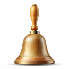 bell wooden handle icon
