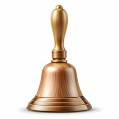 bell wooden handle icon