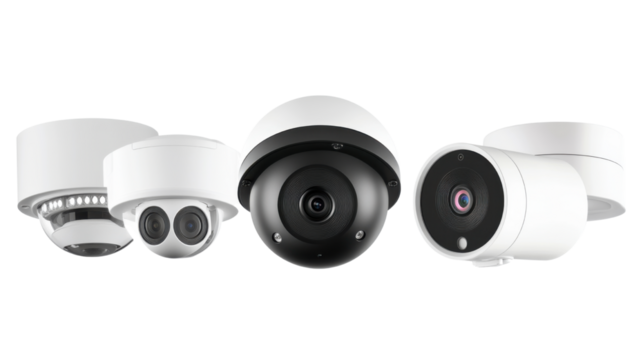 audio mixer isolated on white background