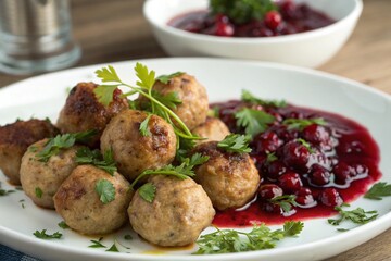 Fototapeta premium Norwegian Meatballs