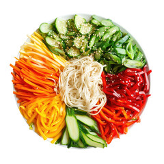  Elegant Chinese Cold Noodle Salad with Soy-Sesame Dressing