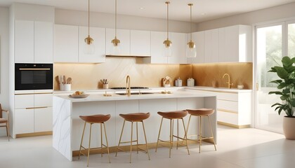 Photo interior modern design room 3d illustration