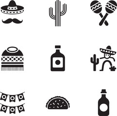 “Cinco de Mayo Silhouette Bundle | Mexican Fiesta SVG Clipart with Sombreros, Piñatas & Maracas”

“Fiesta Silhouette Pack | Cinco de Mayo SVGs for T-Shirts, Party Decor, and Crafts”