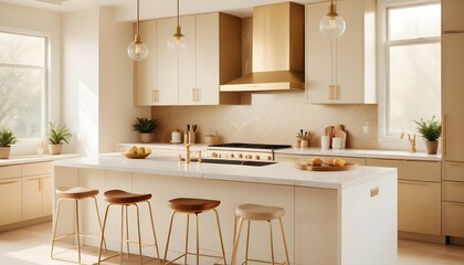 Fototapeta premium Photo interior modern design room 3d illustration