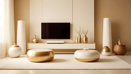 Photo interior modern design room 3d illustration