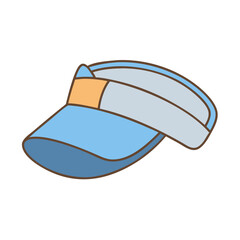 Find the best blue visor hat for sun protection and outdoor activities like golf and tennis