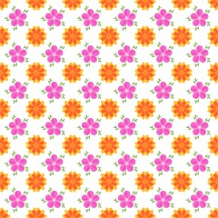 seamless pattern with flowers
