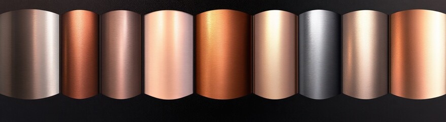 Metallic color swatches (1)
