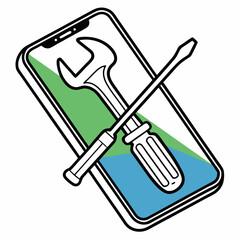 Minimalist Technology Vector Logo Prompts for Mobile Service and Market Brands without Text