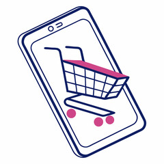Minimalist Technology Vector Logo Prompts for Mobile Service and Market Brands without Text