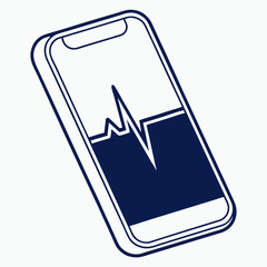 Minimalist Technology Vector Logo Prompts for Mobile Service and Market Brands without Text