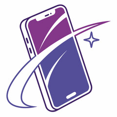 Minimalist Technology Vector Logo Prompts for Mobile Service and Market Brands without Text