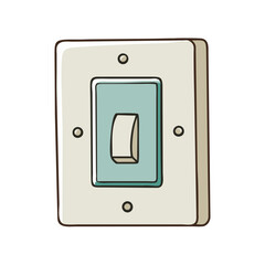 light switch icon, light switch vector illustration-simple illustration of light switch, perfect for light switch logos and icons