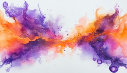 Fototapeta premium Abstract Fluid Acrylic Painting