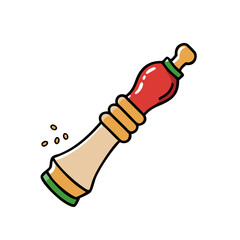 pepper mill icon, pepper mill vector illustration-simple illustration of pepper mill, perfect for pepper mill logos and icons