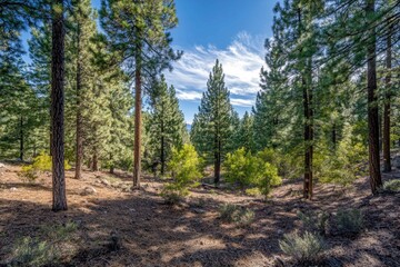 Fototapeta premium Forest Sunlight