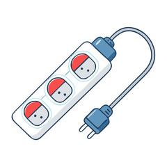 surge protector icon, surge protector vector illustration-simple illustration of surge protector, perfect for surge protector logos and icons