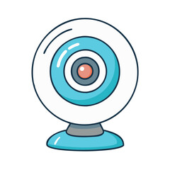 webcam icon, webcam vector illustration-simple illustration of webcam, perfect for webcam logos and icons