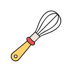 whisk icon, whisk vector illustration-simple illustration of whisk, perfect for whisk logos and icons